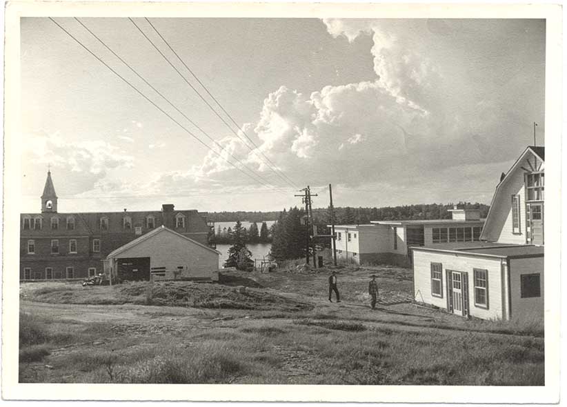 Buildings at St. Mary’s circa 1940-1960. (Shingwauk Residential Schools Centre, Algoma University)