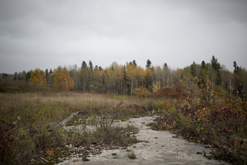 Former site of St. MaryÕs Indian Residential School on the outskirts of Kenora, Ontario. (Photograph by Nick Iwanyshyn)